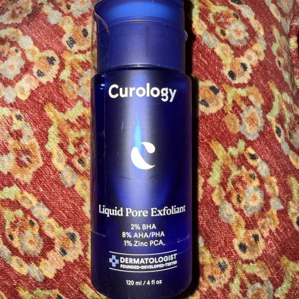 Curology Liquid Pore Exfoliant‎ 2% BHA 8% AHA/PHA 1% Zinc PCA 4 fl oz